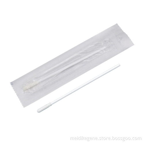 Disposable Medical Sterile Foam Oral Swab for Virus and DNA Samples Collection